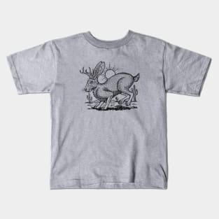 Jackalope In Texas Desert Kids T-Shirt